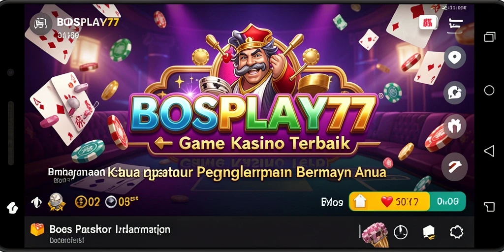 Tampilan gameplay menarik dari game Kasino BOSPLAY77.