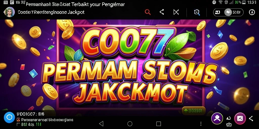 Tampilan gameplay Slot yang menarik dan menghibur dari COO77.