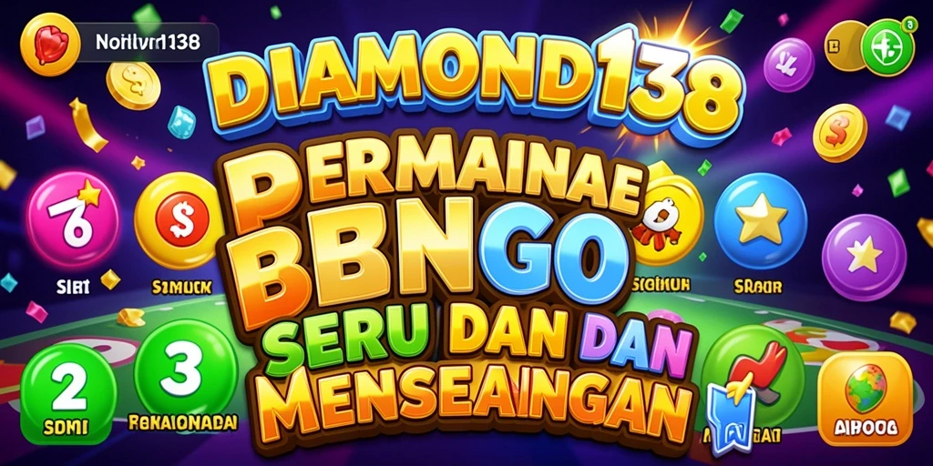 Gameplay menarik bingo DIAMOND138 dengan tampilan mengasyikkan.