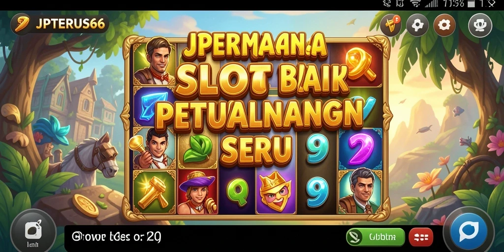 Tampilan gameplay Slot yang memukau di JPTERUS66.
