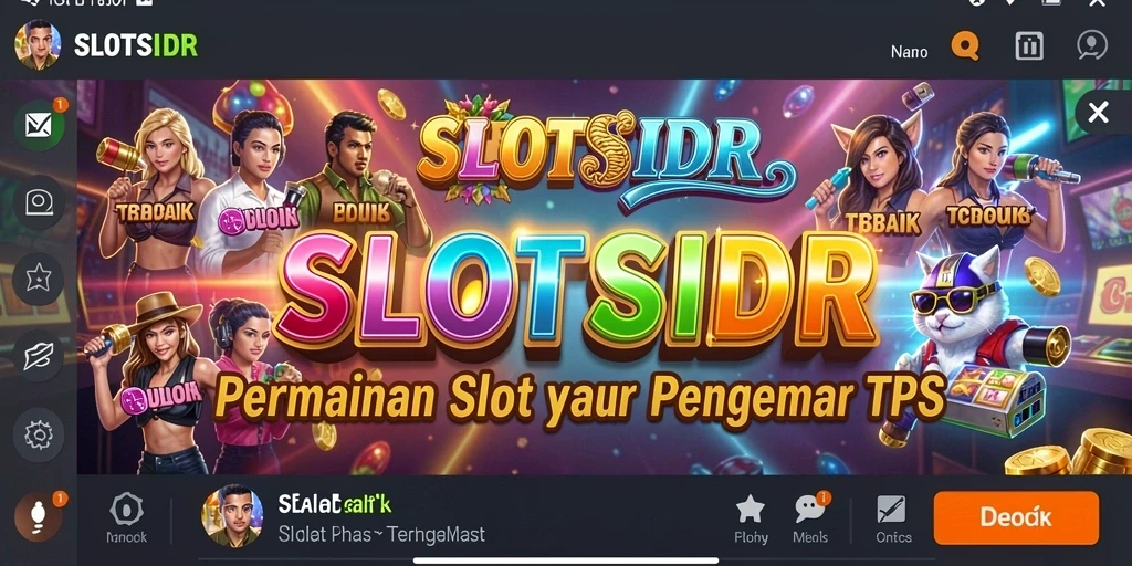 Tampilan gameplay SLOTSIDR yang mendebarkan dan grafis menarik.