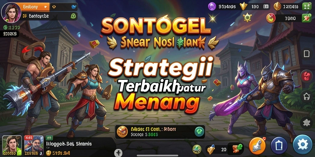 Gambaran gameplay menarik dari SONTOGEL yang penuh strategi.